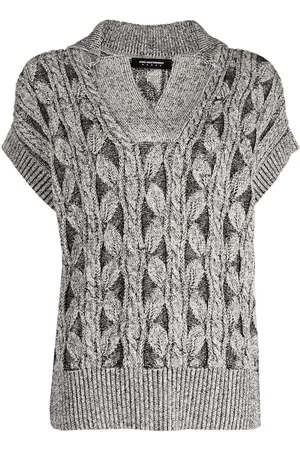 Kiko Kostadinov Top con cuello en V
