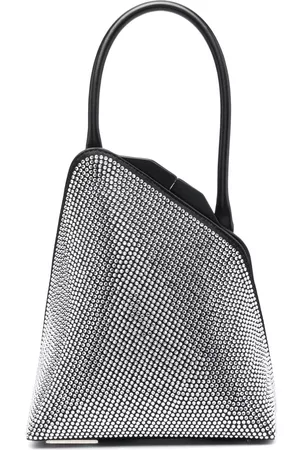 The Attico Bolso shopper Sunset con apliques de strass
