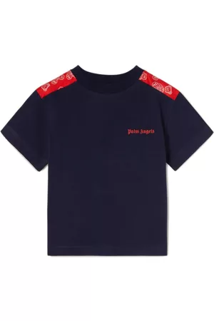 Palm Angels Camiseta con logo bordado
