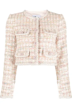 Self-Portrait Chaqueta corta de bouclé