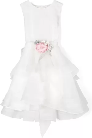 Mimilù Vestido con apliques florales