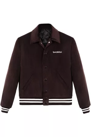 Sporty & Rich Chaqueta bomber con logo bordado