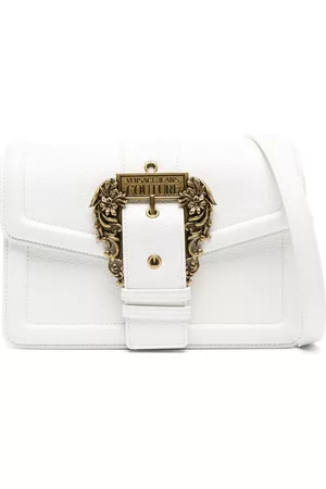 VERSACE Bolso satchel con hebilla barroca