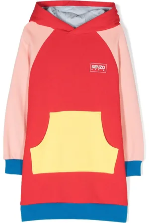 Kenzo Chaqueta con capucha y diseño a paneles