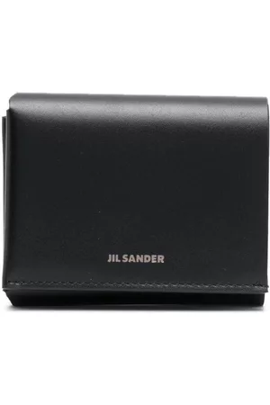 Jil Sander Cartera con placa del logo