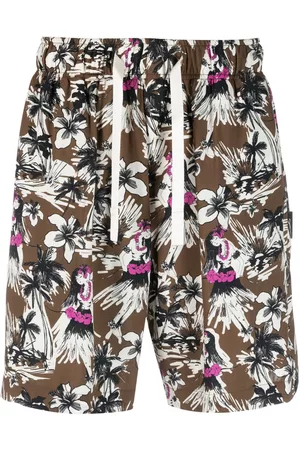 Palm Angels Bermudas con estampado gráfico