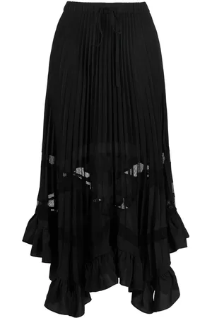 Claudie Pierlot Falda con dobladillo asimétrico