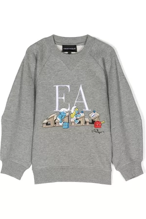 Emporio Armani Sudadera con logo bordado