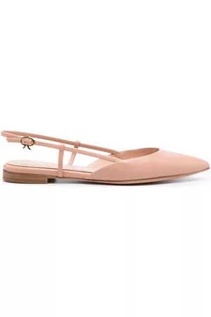 Gianvito Rossi Bailarinas Ribbon Sling 05