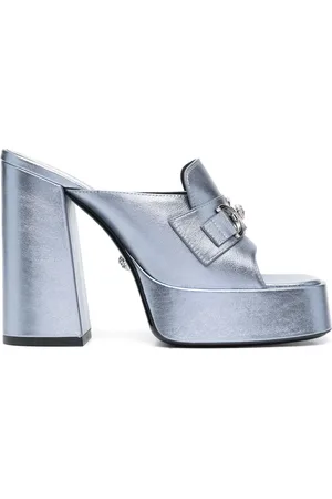 VERSACE Mules Medusa con tacón de 95mm