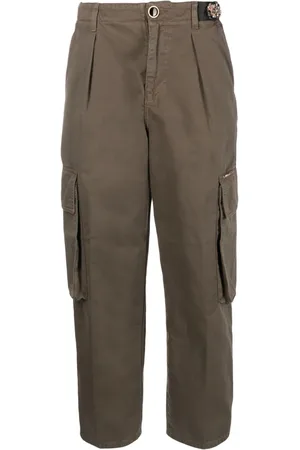 Liu Jo Pantalones cargo con apliques florales