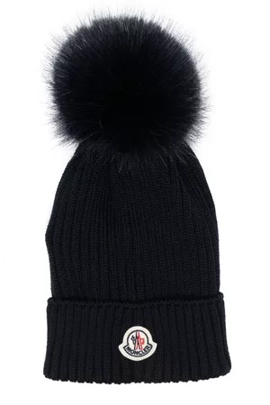 Moncler Gorro con parche del logo