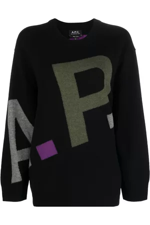 A.P.C. Jersey con logo estampado