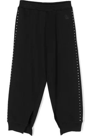 Maison Margiela Pantalones ajustados con apliques