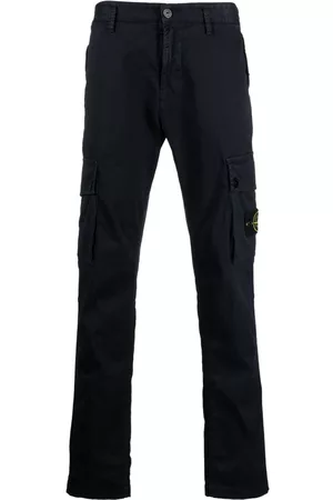 Stone Island Pantalones cargo con motivo Compass