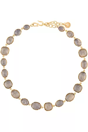 Goossens Collar con apliques de cabujones