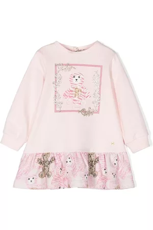 Roberto Cavalli Vestido estilo jersey con estampado Teddy