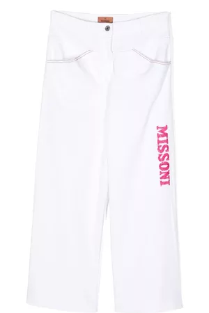 Missoni Pantalones rectos con lentejuelas