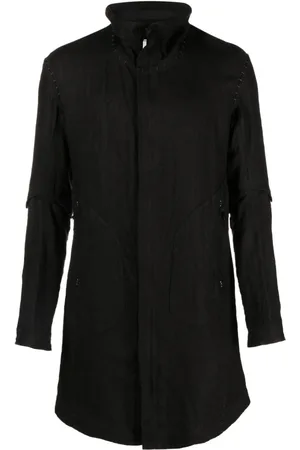 ISAAC SELLAM EXPERIENCE Gabardina con detalle de cremallera