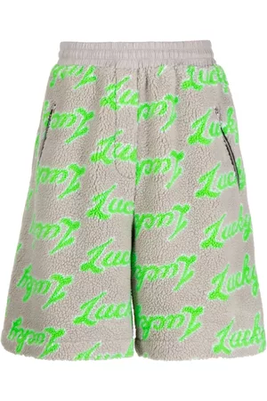 Natasha Zinko Pantalones cortos de chándal con logo estampado