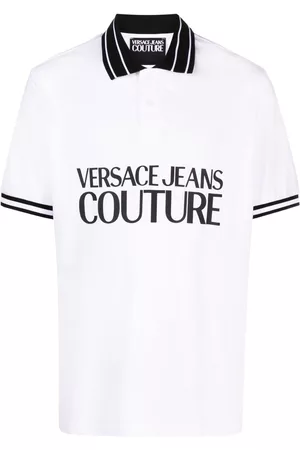 VERSACE Polo con logo estampado