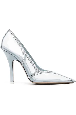 The Attico Zapatos de tacón con detalles de strass