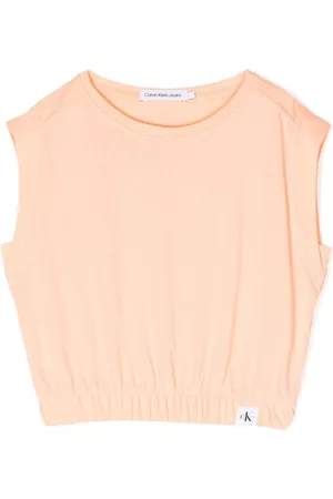 Calvin Klein Top corto sin mangas