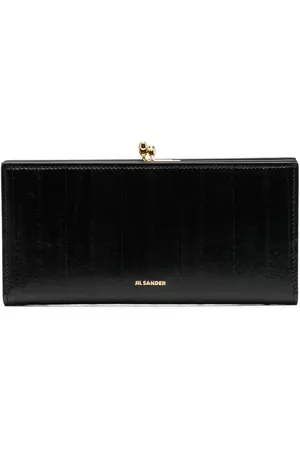 Jil Sander Cartera con letras del logo