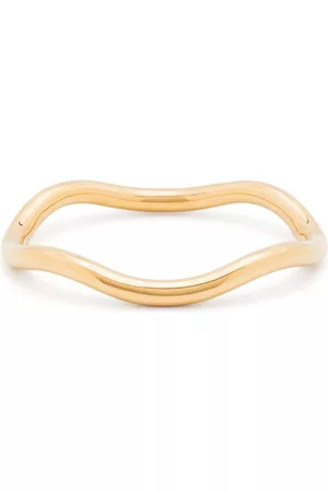CHARLOTTE CHESNAIS Brazalete Wave bañado en oro