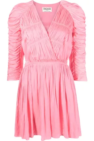 Zadig & Voltaire Vestido corto Realine fruncido