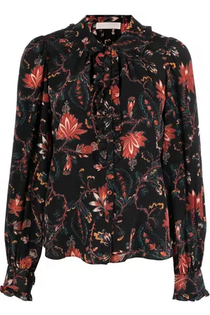 ULLA JOHNSON Blusa Philipa con motivo floral