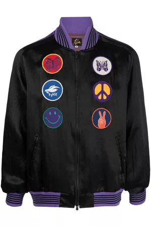 Pins & Needles Chaqueta bomber con detalle de parche