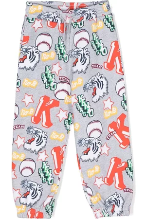 Kenzo Pantalones de chándal con motivo gráfico