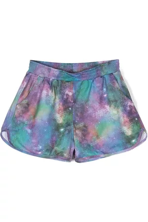 Le pandorine Pantalones cortos con estampado cósmico