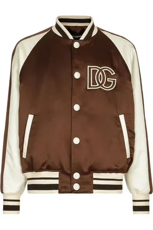 Dolce & Gabbana Chaqueta bomber con parche del logo