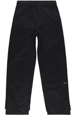 Palm Angels Pantalones holgados con etiqueta del logo
