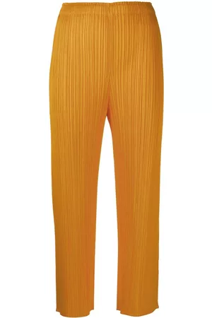 PLEATS PLEASE ISSEY MIYAKE Pantalones capri plisados