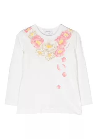 MONNALISA Camiseta con motivo floral