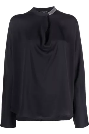 Fabiana Filippi Blusa con detalles de cristal