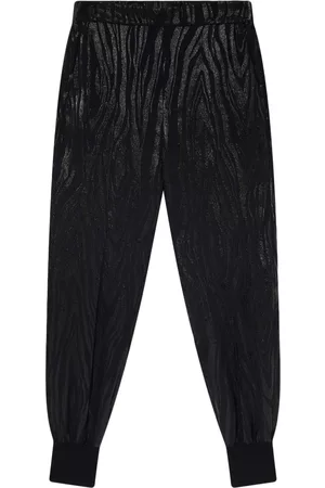 Stella McCartney Pantalones ajustados con efecto texturizado
