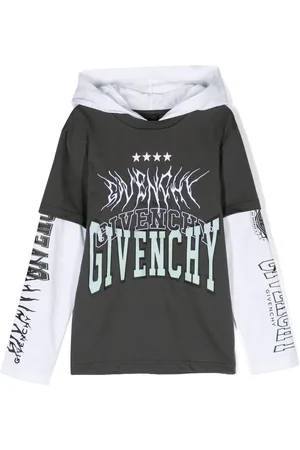 Givenchy Top a paneles con logo estampado