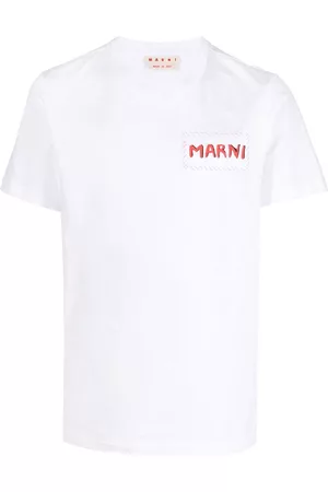 Marni Camiseta con parche del logo
