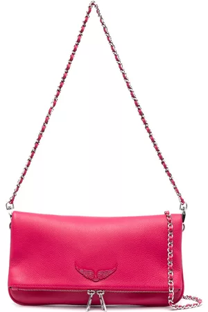 Zadig & Voltaire Bolso de hombro con placa del logo