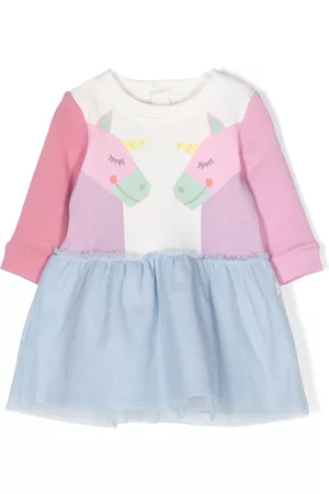 Stella McCartney Vestido con estampado Unicorn