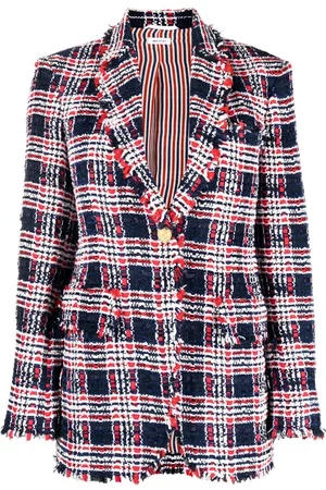 Thom Browne Blazer deshilachado con botones