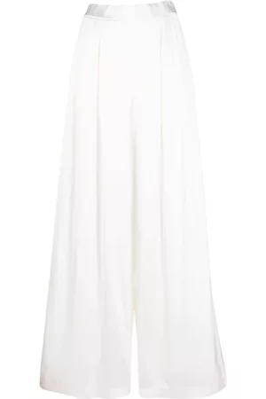 Fabiana Filippi Pantalones anchos con pliegues