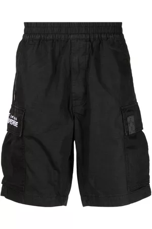 A Bathing Ape Bermudas con parche del logo