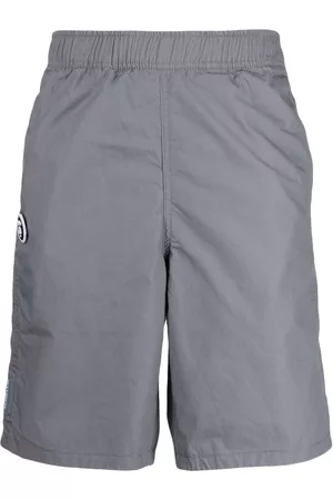 A Bathing Ape Pantalones cortos de chándal con logo bordado