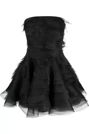 Ana Radu Vestido corto con volantes