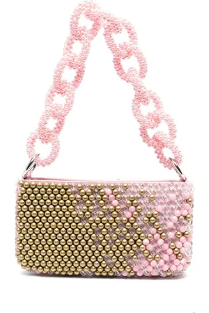 GERMANIER Bolso de hombro con cuentas